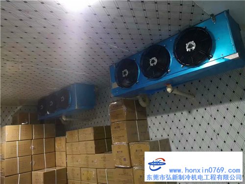 深圳拆裝冷庫完工交付，邊試機(jī)邊進(jìn)貨
